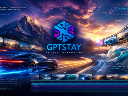 Gptstay.ru для видео — инструмент генерации видеороликов с помощью искусственного интеллекта.